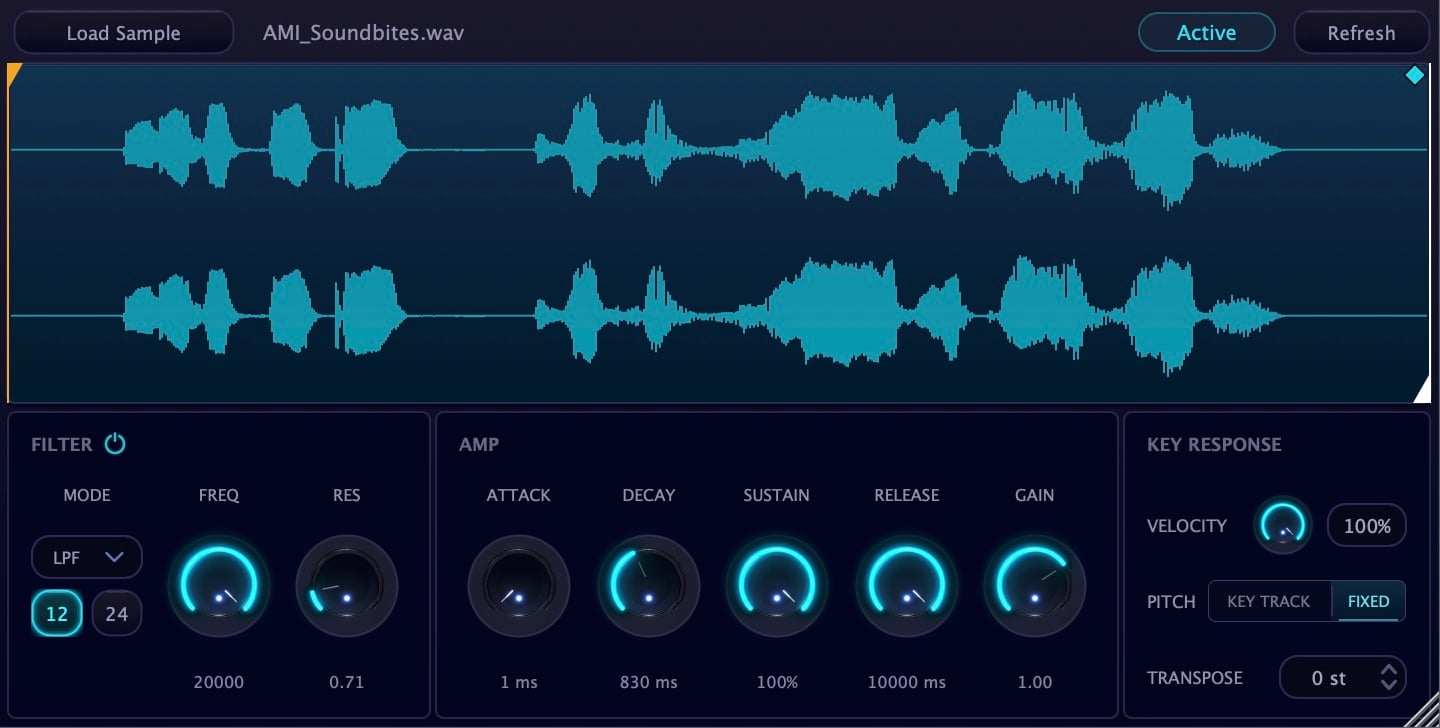 Core Sampler 1.0.9 AAX sampler interface for Pro Tools