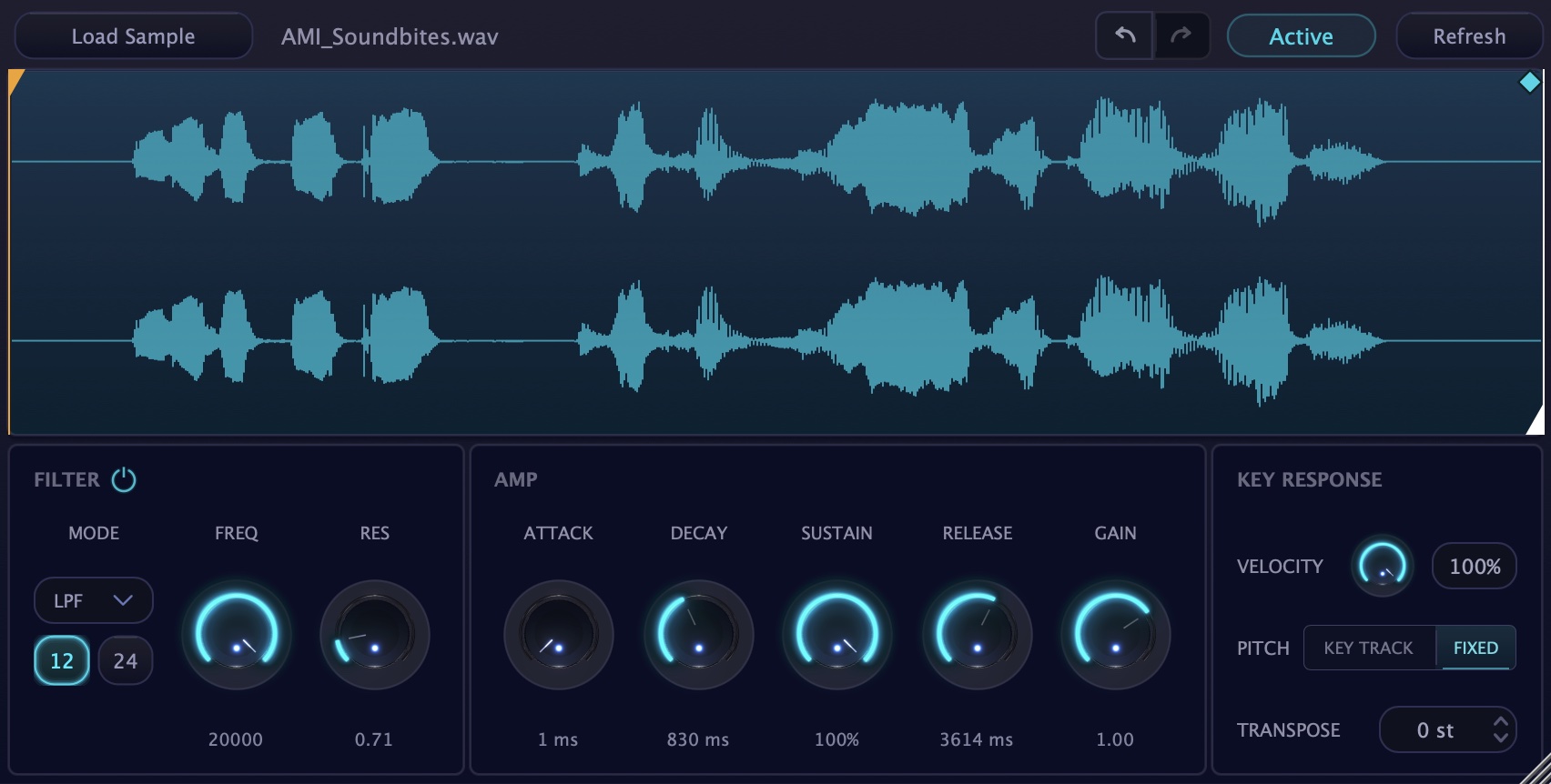 Core Sampler 1.1.1 AAX sampler interface for Pro Tools